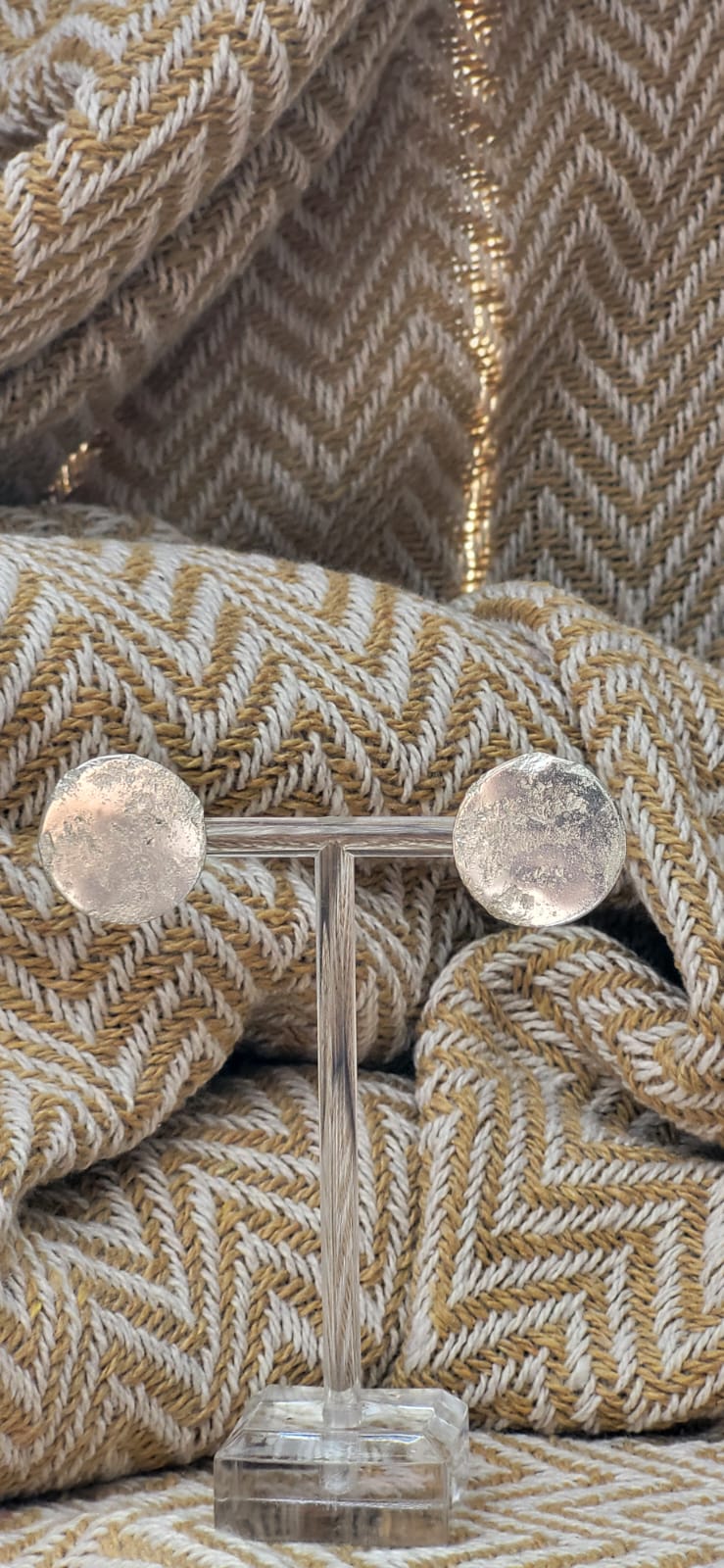 Ronde, stoere oorbellen